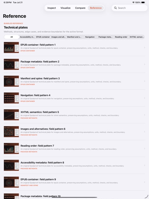 Epubproof: Book Audit screenshot 6