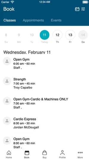 Live Oak Bank FitPark screenshot 2