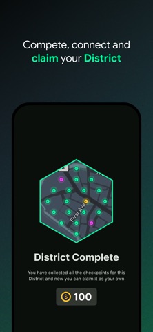 District: The Running Game iPhone screenshot