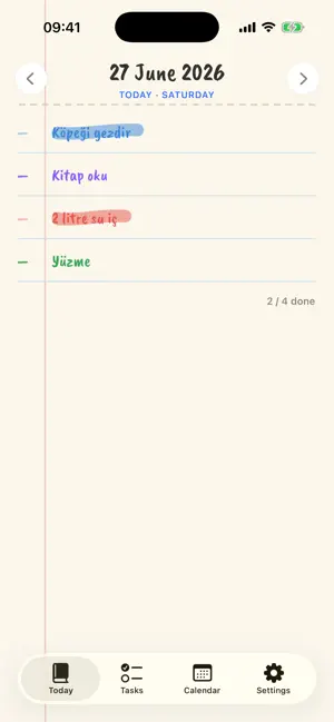 Habit Notebook screenshot 2