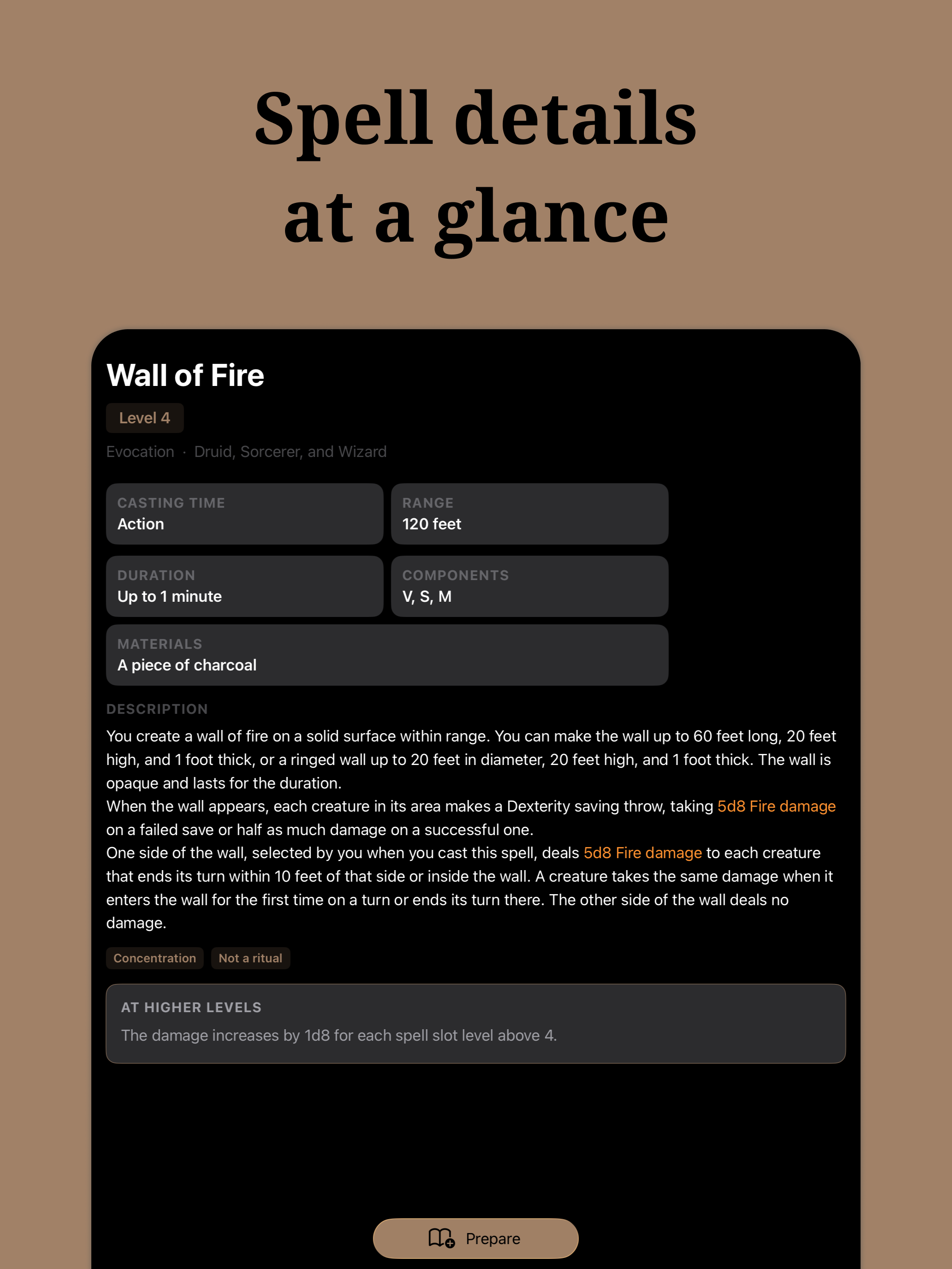 Grimoire: 5e screenshot 7