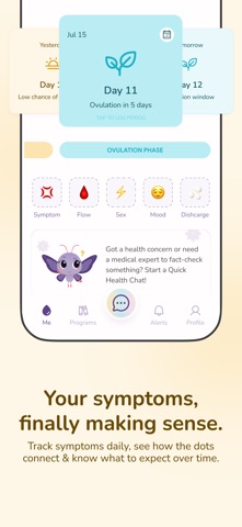 Fertitude Women Health Tracker screenshot