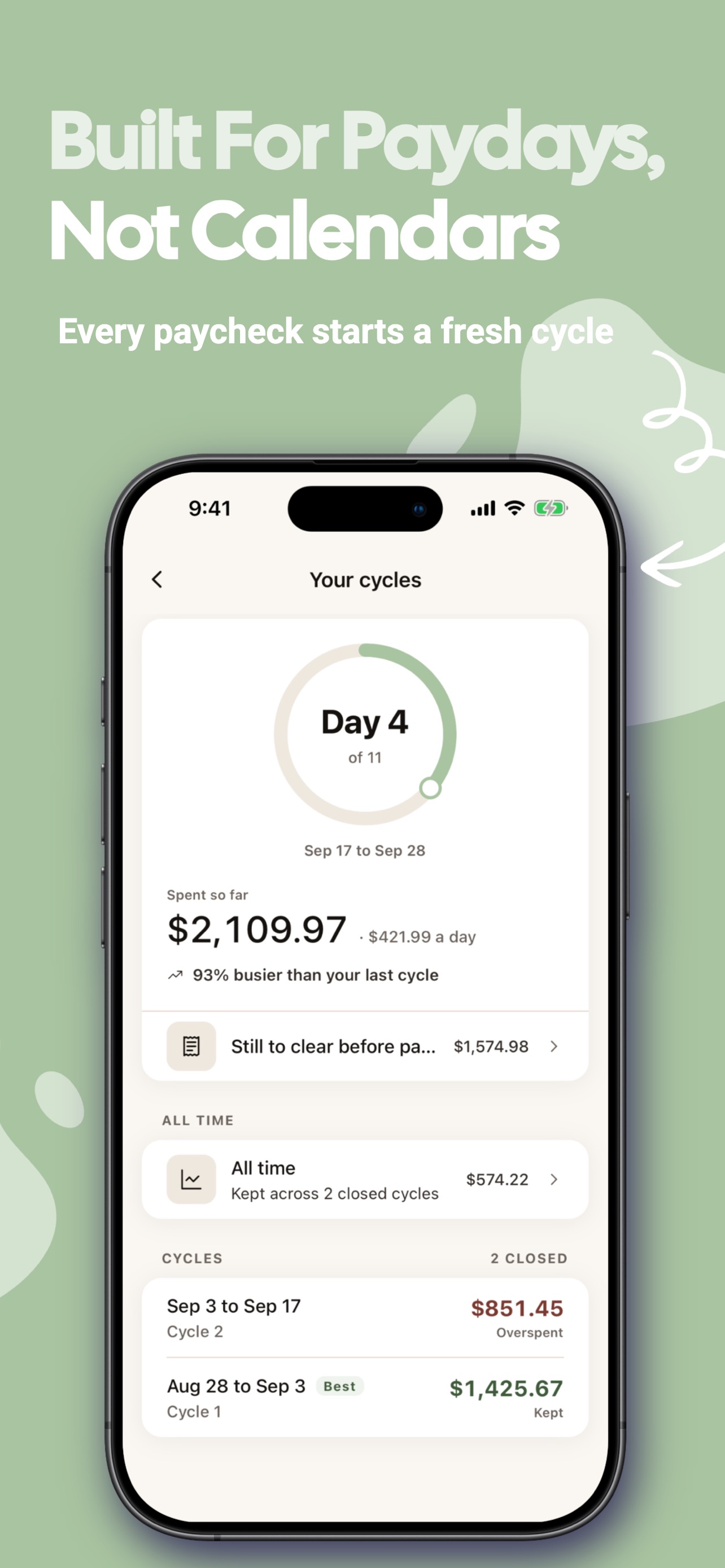 Screenshot 4 of Lefover - Safe to Spend