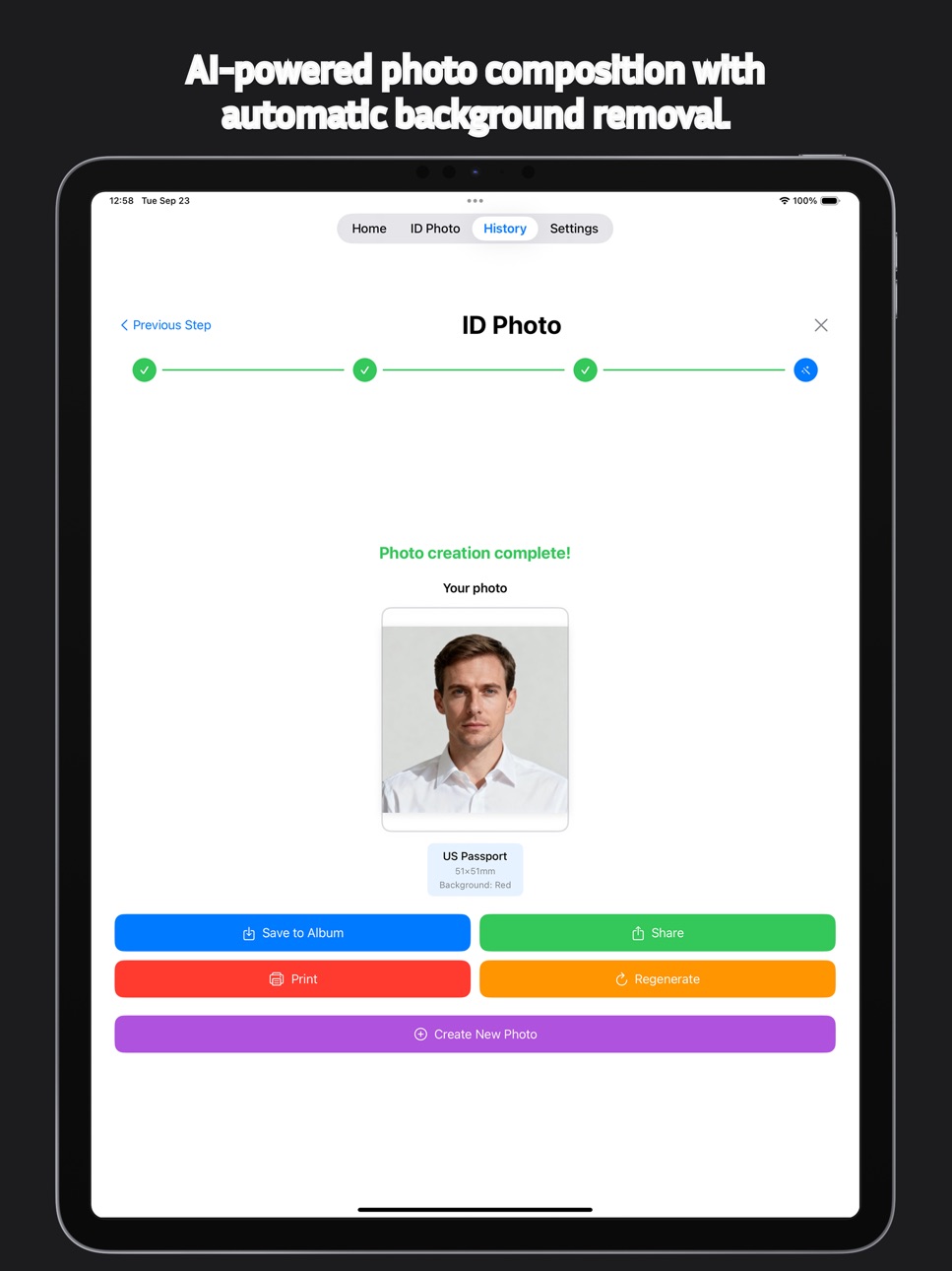 iPad screenshot