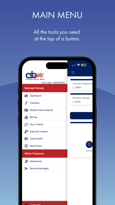 Citizens State Bank Mobile Screenshot
