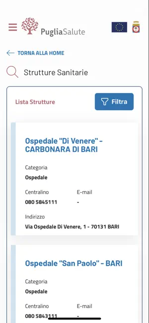 PugliaSalute screenshot 4