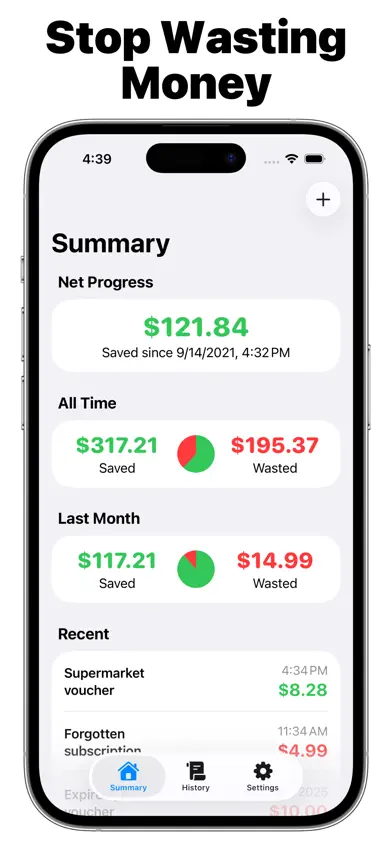 Money Habit Tracker: How Much? screenshot 1