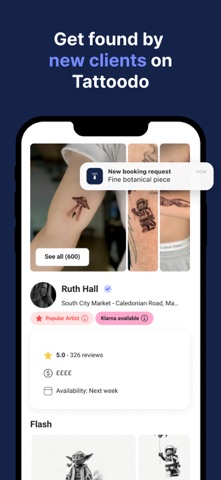 Tattoodo Books: For Artists screenshot