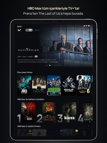 TV+ Movies, Series & Live TV iPad screenshot 2