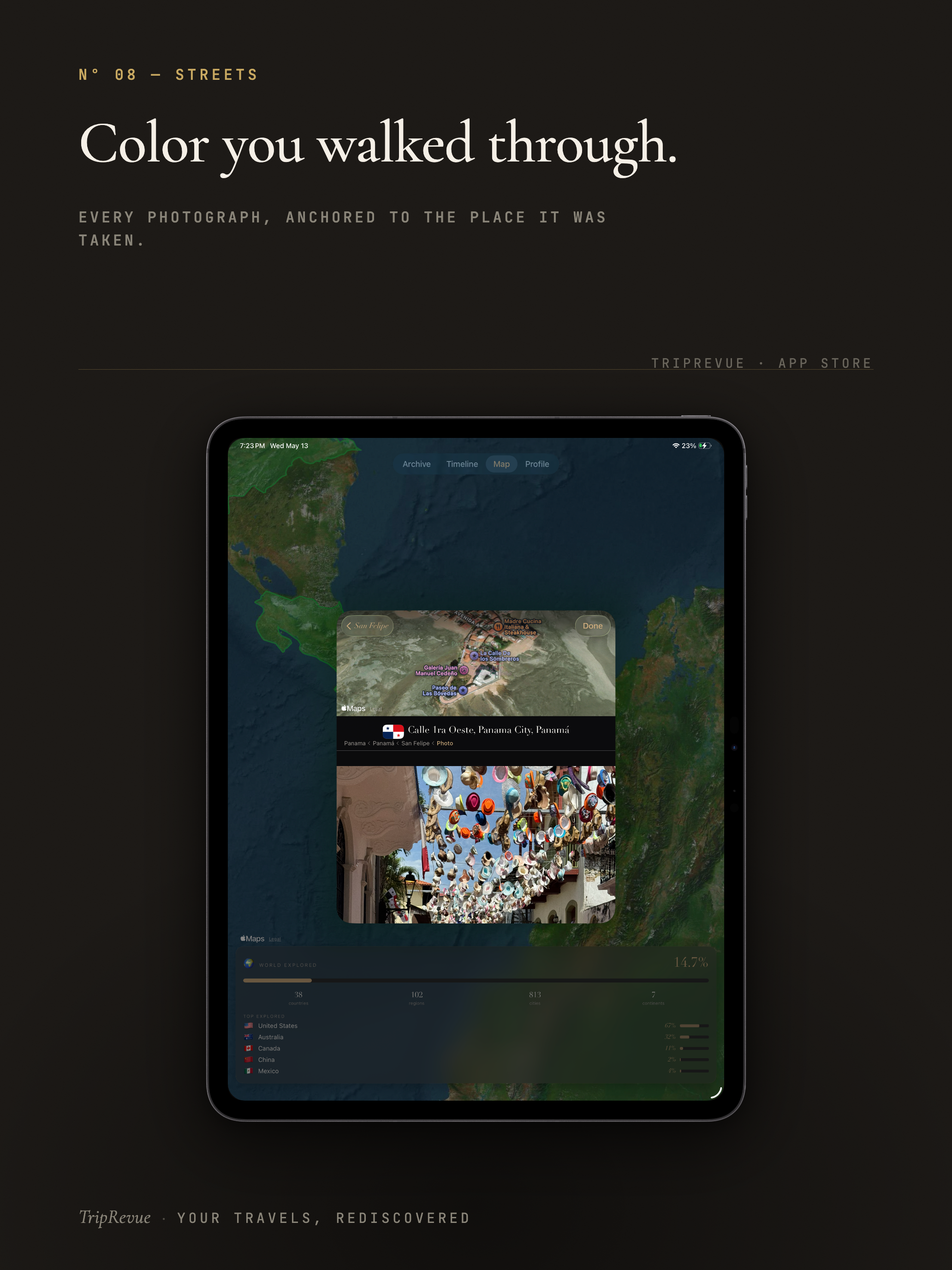 TripRevue: Photo Travel Map