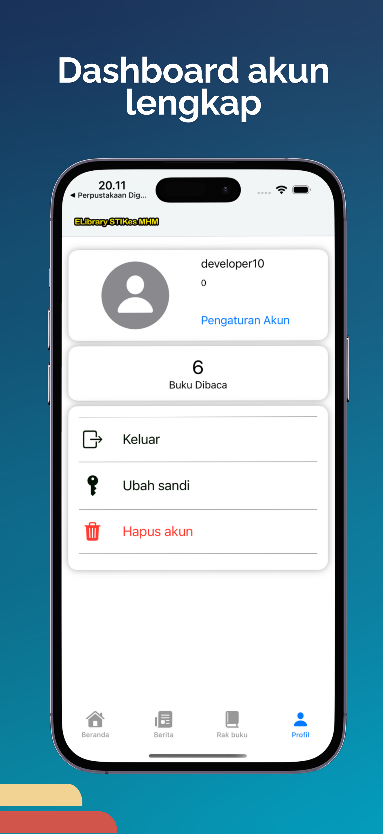 ELibrary STIKes MHM screenshot 6