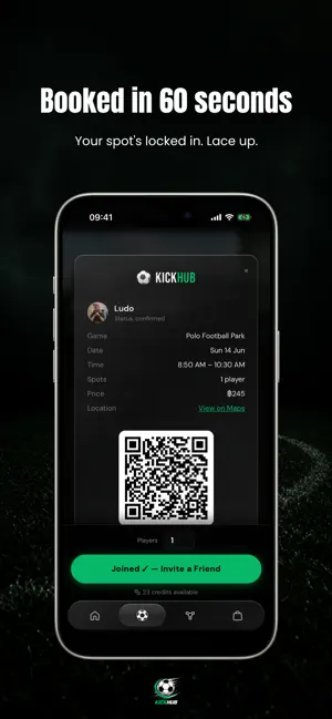 KickHub - Pickup Football iPhone screenshot 6