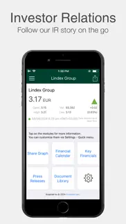 lindex group investor relation iphone screenshot 1
