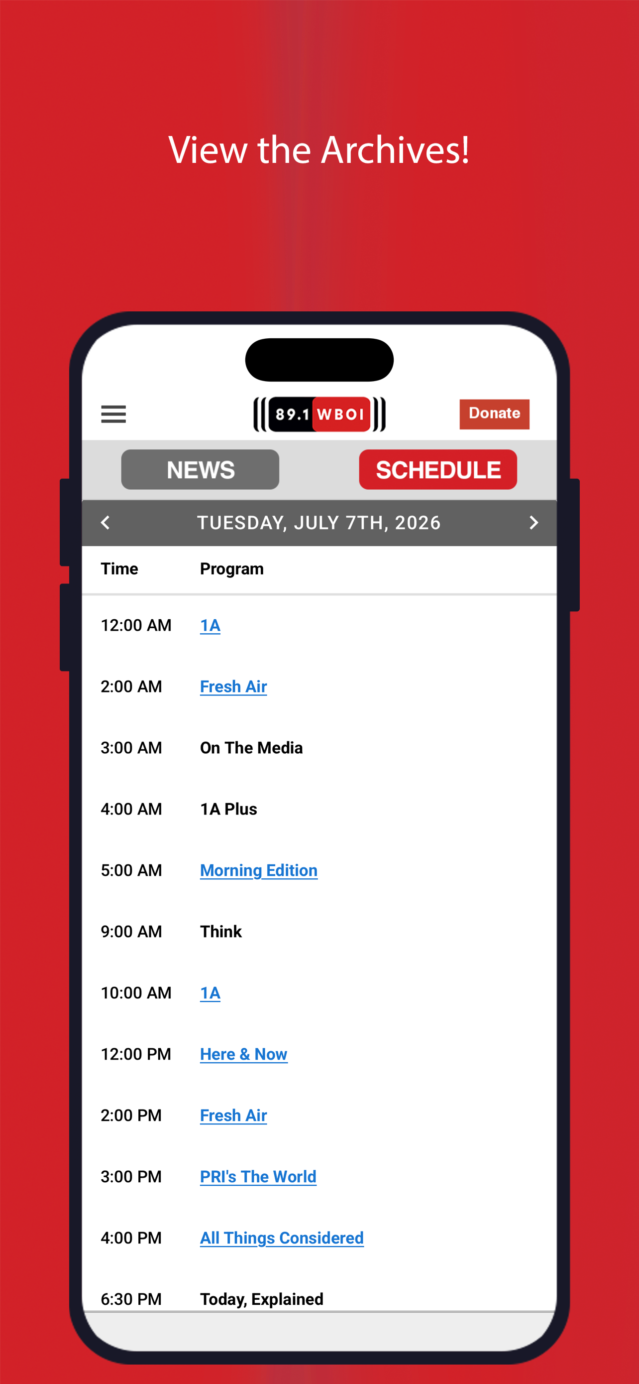 WBOI Public Radio App screenshot 3