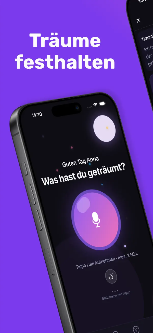Screenshot #1 pour Somnia - Traumjournal