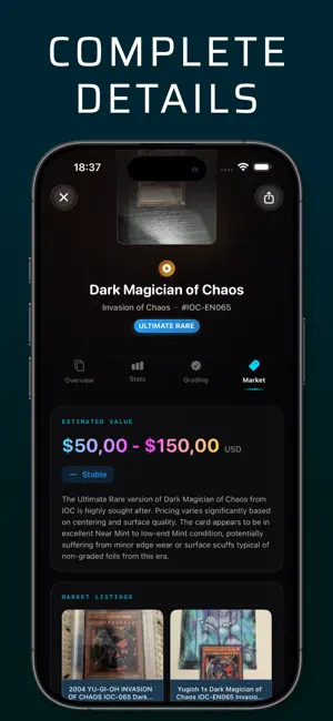 TCG Card Identifier & Scanner iPhone screenshot 2