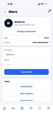 GoTrans Hotel screenshot