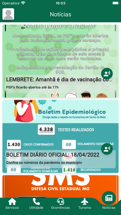 App Carmo da Mata Screenshot