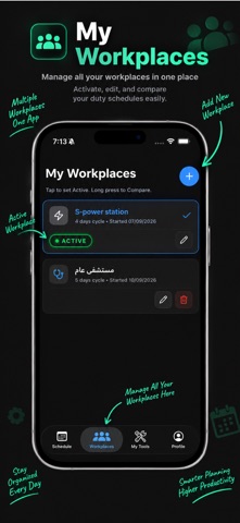 Dawamy: Smart Shift Planner Screenshot 2 of 8