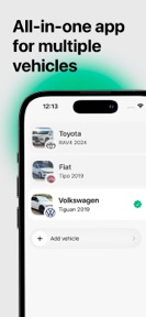AutoIQ: Сar maintenance log screenshot