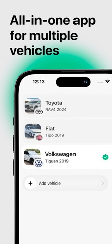 AutoIQ: Сar maintenance log iPhone screenshot