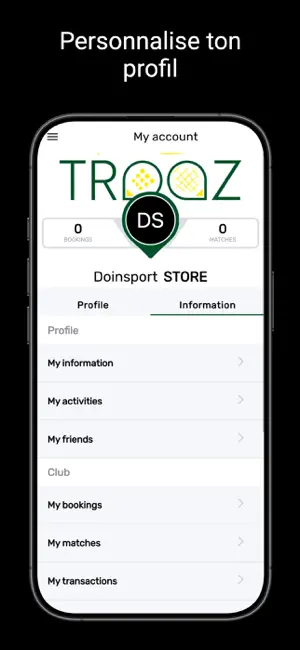 Tennis club de Trooz screenshot 2