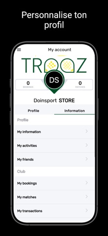 Tennis club de Trooz screenshot
