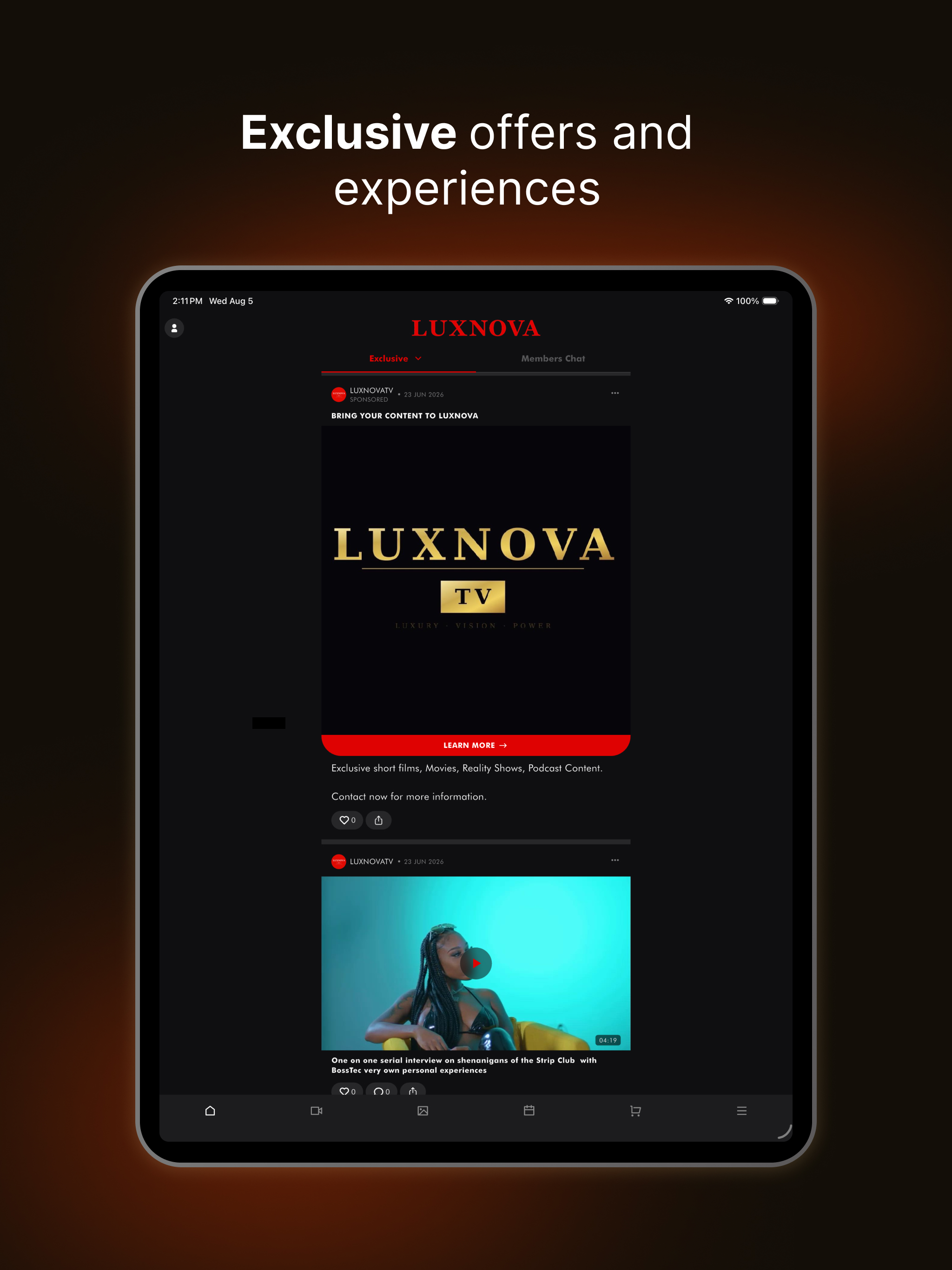 Luxnovatv Official screenshot 6
