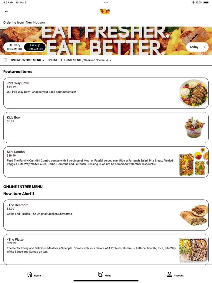 Pita Way Mediterranean Grill