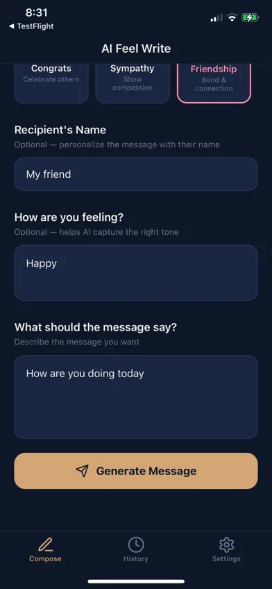 AI Feel Write screenshot 2