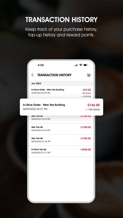 Pacific Coffee Hong Kong Screenshot