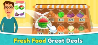 Food & Grocery Shopping Games iPhone screenshot