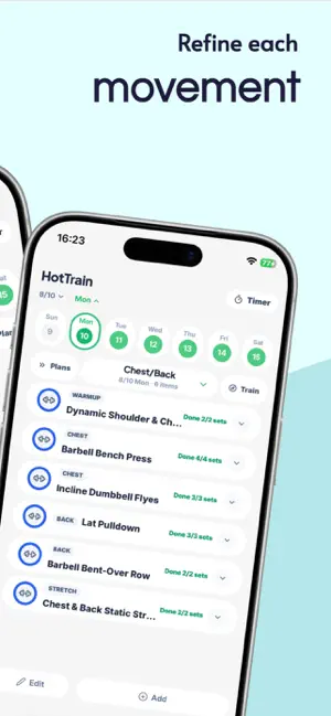 HotTrain: Strength & Workouts screenshot 2