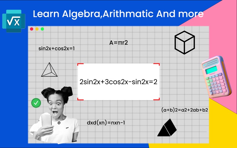 AI Photo Math Problem Solver iPhone screenshot