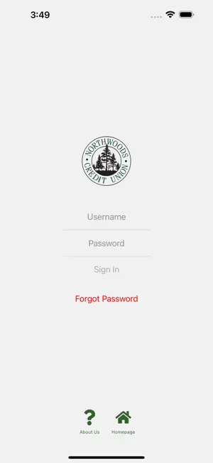 Northwoods Credit Union screenshot 1