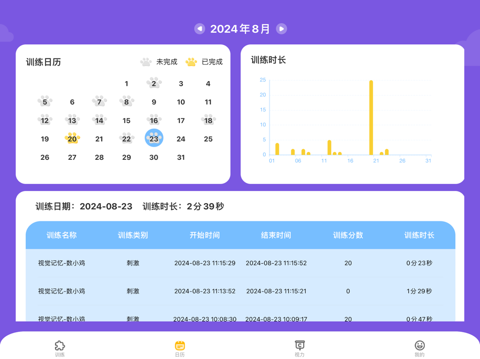 #4. 视琦视觉训练系统 (iOS) By: 视琦科技