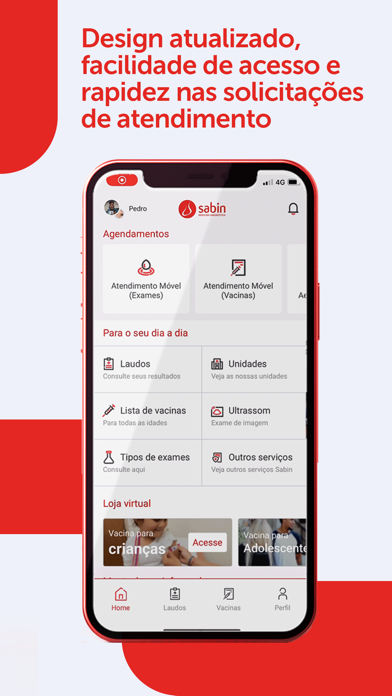 Screenshot #3 pour Sabin Diagnóstico e Saúde