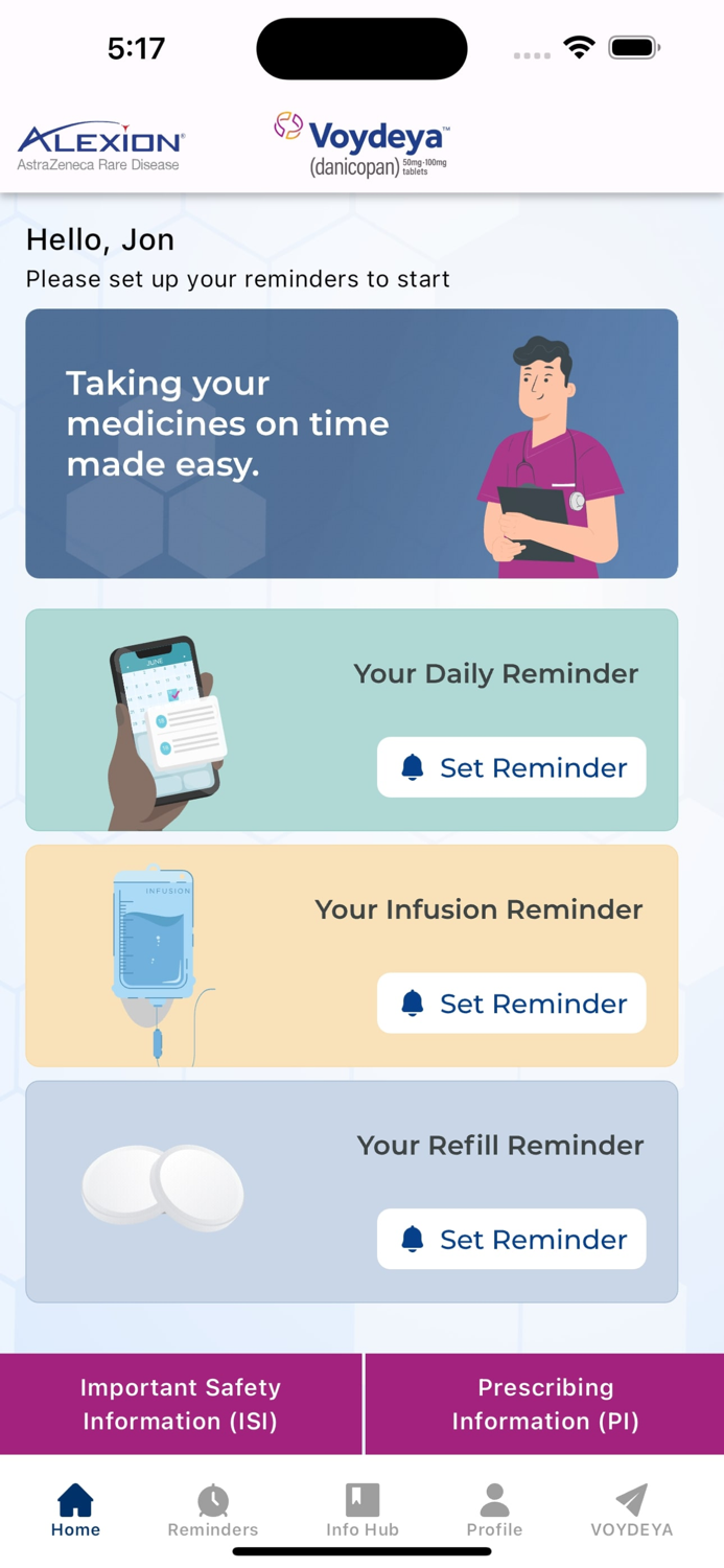 Alexion PNH Medication Tool