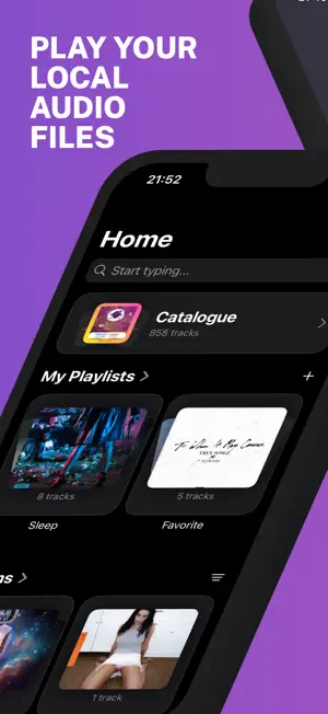 Musiq: Offline Music Player screenshot 1