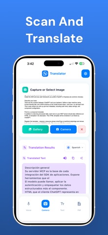 Voice Translator: Transcribe screenshot