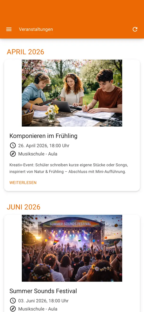 Screenshot #3 pour Musikschule Kassel e.V.