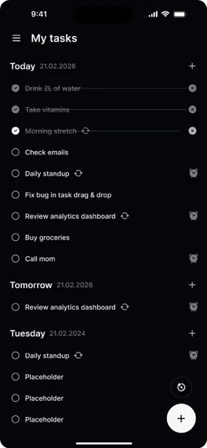CognifyTasks Planner screenshot 2
