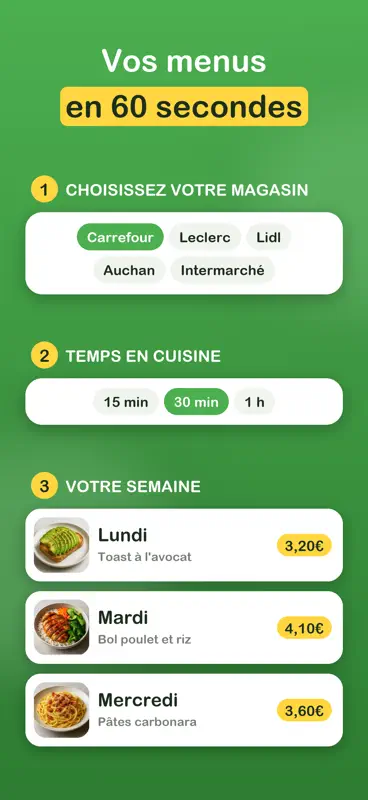 Cestio: Menus & Courses screenshot 1 of 9