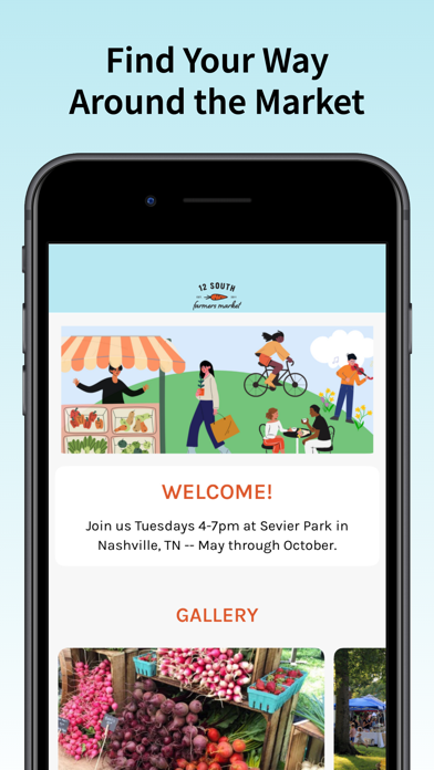 12 South Farmers Market Screenshot