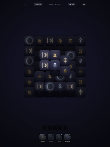 Nocturne: Tarot Tile Match iPad screenshot