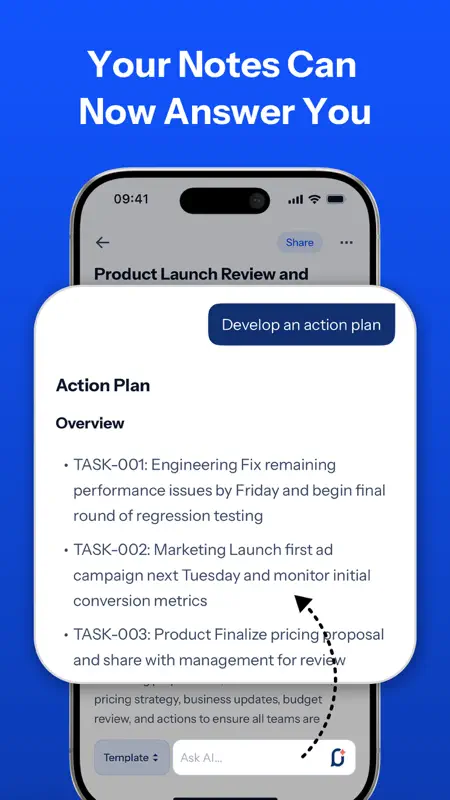 Owll: AI Note Taker&Assistant screenshot 5 of 8