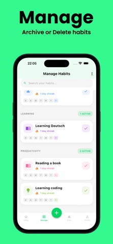 FlowHabit - Habit Tracker Screenshot 6 of 10
