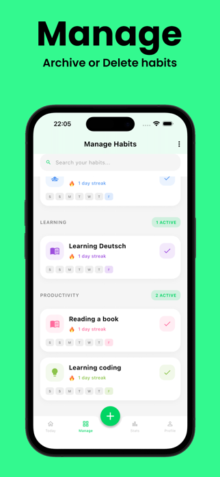FlowHabit - Habit Tracker Screenshot 6 of 10