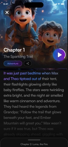 Mosaic: Create Bedtime Stories screenshot