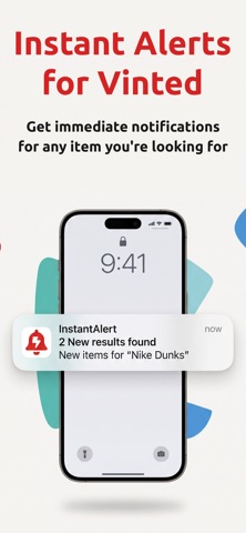 InstantAlert for Vinted Screenshot 1 of 7